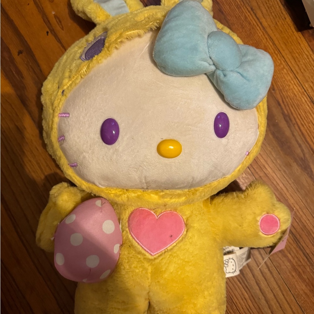 Hello Kitty Plush Easter Greeter